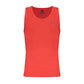 Norway 1963 Red Cotton Men Tank Top