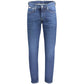 Calvin Klein Blue Cotton Men Jean