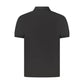 Calvin Klein Black Cotton Men Polo Shirt