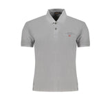 Napapijri Brown Cotton Men Polo Shirt