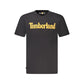 Timberland Black Cotton T-Shirt