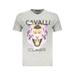 Cavalli Class Brown Cotton Men T-Shirt