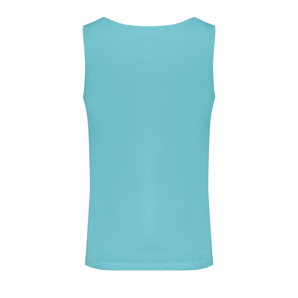 Norway 1963 Blue Cotton Men's Tank Top