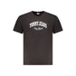 Tommy Hilfiger Black Cotton Men T-Shirt