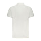 Cavalli Class White Cotton Men Polo Shirt