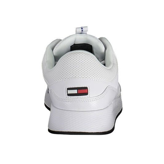 Tommy Hilfiger White Polyester Sneaker