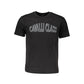 Cavalli Class Black Cotton T-Shirt