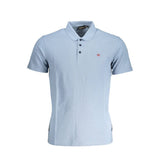Napapijri Blue Cotton Polo Shirt