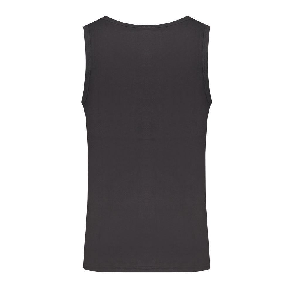 Norway 1963 Black Cotton Men Tank Top