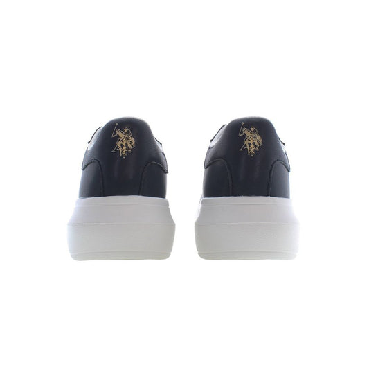 U.S. POLO ASSN. Blue Polyester Sneaker