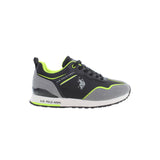 U.S. POLO ASSN. Black Polyester Sneaker