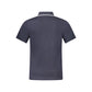 Hugo Boss Blue Cotton Polo Shirt