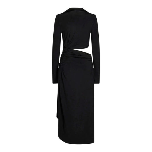 Off-White Cut-Out Midi Dress