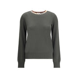 Burberry Wool Pullover with Check